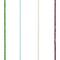 12 Pack: Purple, Green & Blue Glass Cube Beads, 3mm by Bead Landing™
